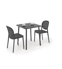 Krzesło ogrodowe K529 83 cm czarne