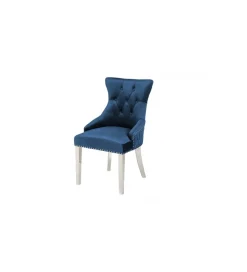 Krzesło OXANA Modern Barock niebieskie