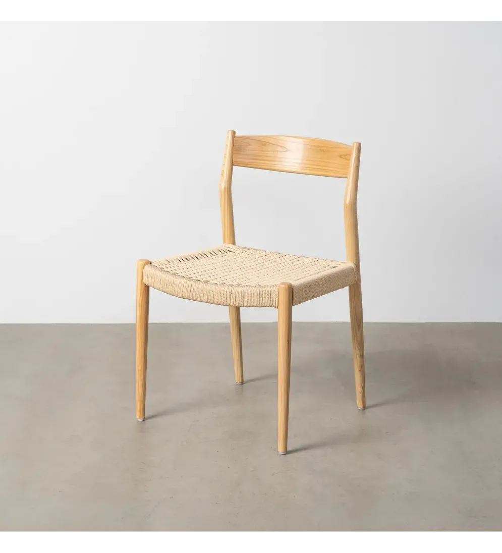 Krzesło PATER 82 cm drewno jesion naturalne