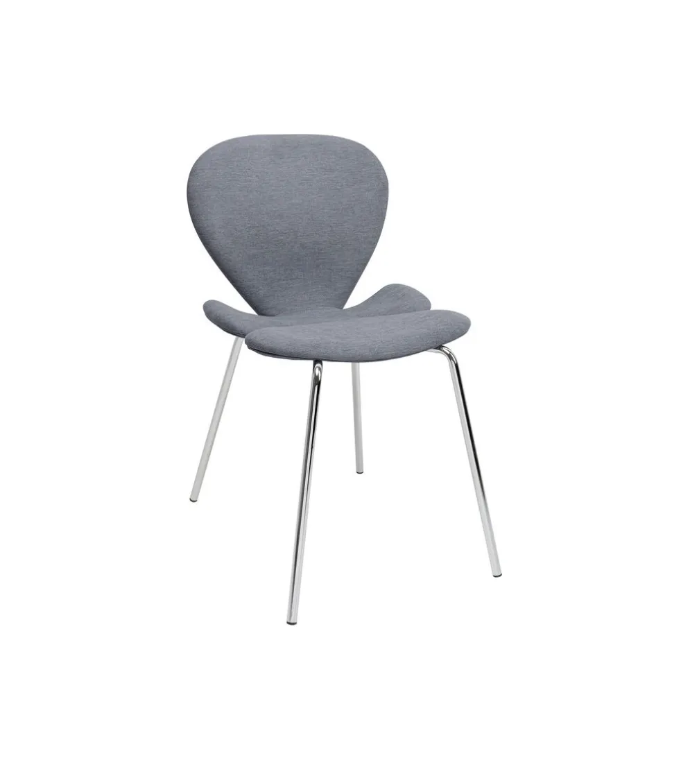 Krzesło PETAL 84 cm niebieskie