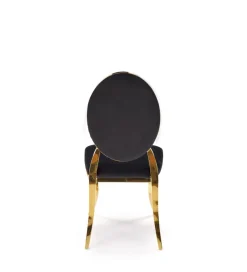 Krzesło TRENTINO Reginald Modern Barock czarne