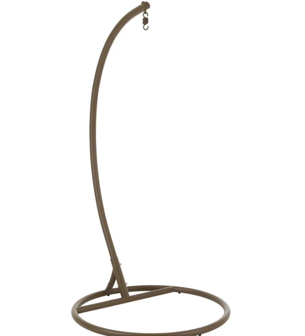 Krzesło wiszące EGGA 200 cm brązowe