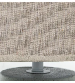 Lampa stołowa ABARLE ceramika antyczna biel