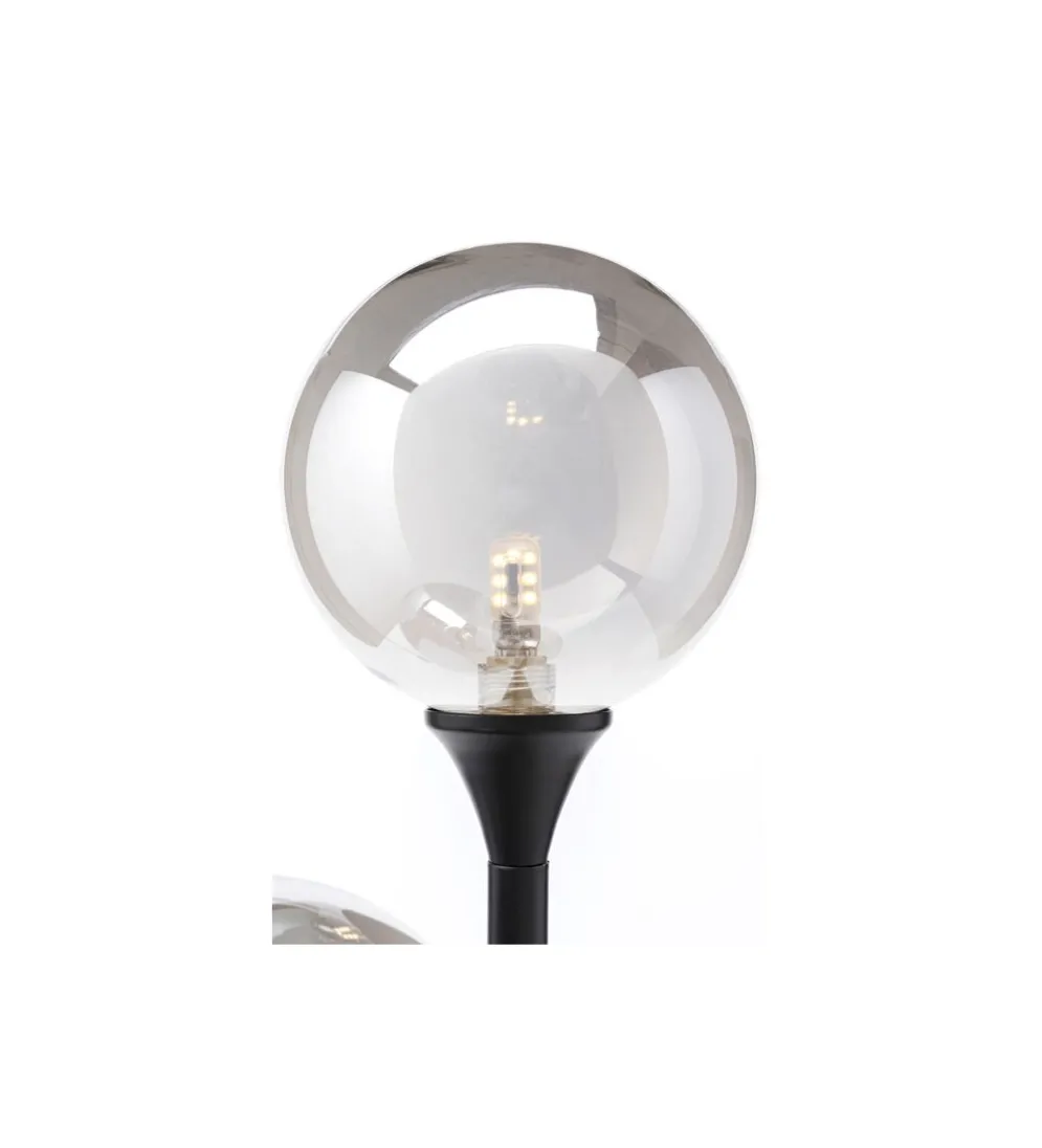 Lampa stołowa AL CAPONE 83 cm czarna