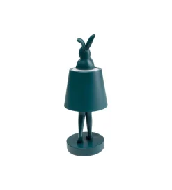 Lampa stołowa ANIMAL RABBIT LED 29 cm niebieska