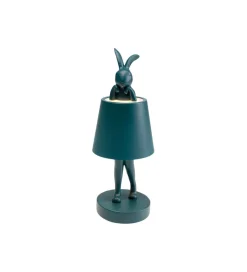 Lampa stołowa ANIMAL RABBIT LED 29 cm niebieska