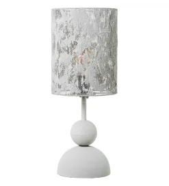 Lampa stołowa ATELIE 55 cm biała