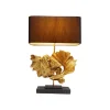 Lampa stołowa BETTA FISH 53 cm złota