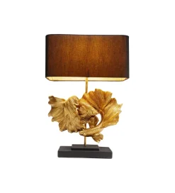 Lampa stołowa BETTA FISH 53 cm złota