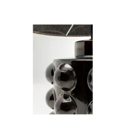Lampa stołowa CALAMARO 58 cm klosz bouclé