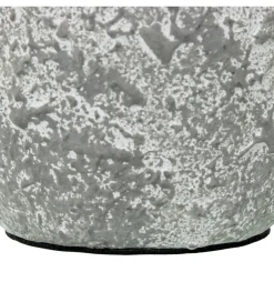 Lampa stołowa DADET 28 cm ceramika antyczna biała