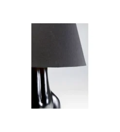 Lampa stołowa DONNA 48 cm czarna