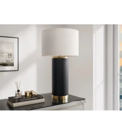 Lampa stołowa ELEGANCIA 70 cm ceramika