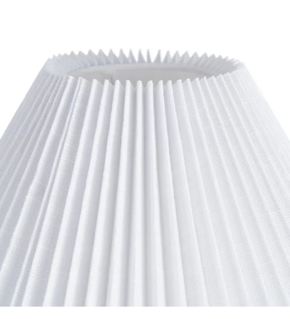 Lampa stołowa ETARAL 50 cm biało złota