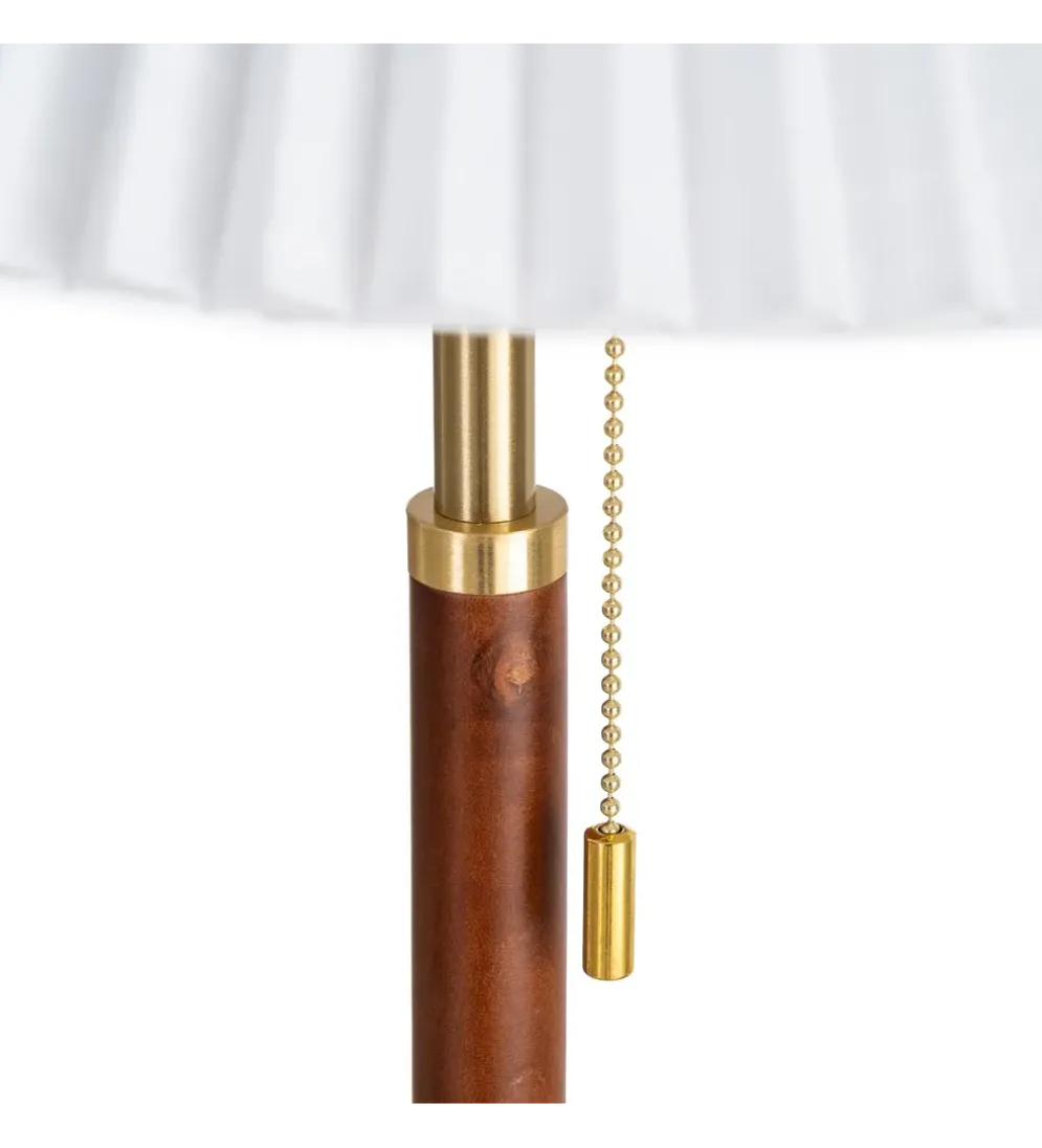 Lampa stołowa ETARAL 50 cm biało złota