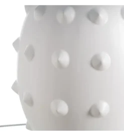 Lampa stołowa FEKY 73 cm czarno biała
