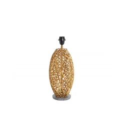 Lampa stołowa FLANK 40 cm czarno złota