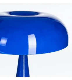 Lampa stołowa GARNEMA 25 cm niebieska