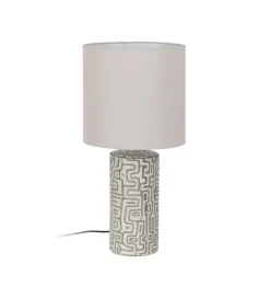 Lampa stołowa GRIS 59 cm biała