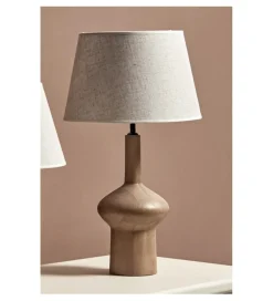 Lampa stołowa Hera 40 cm toffee