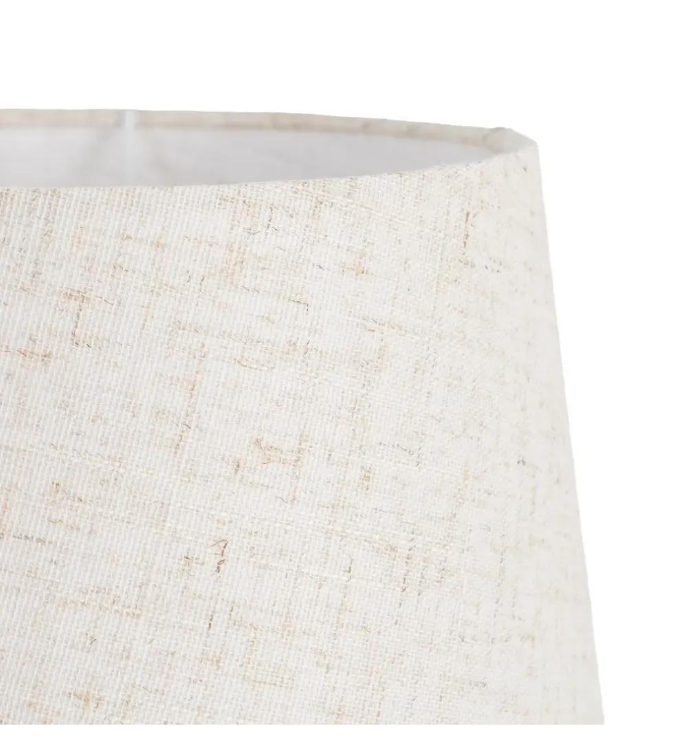 Lampa stołowa ILUMINA 41 cm ceramika biała