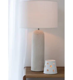 Lampa stołowa ISLA 68 cm biała