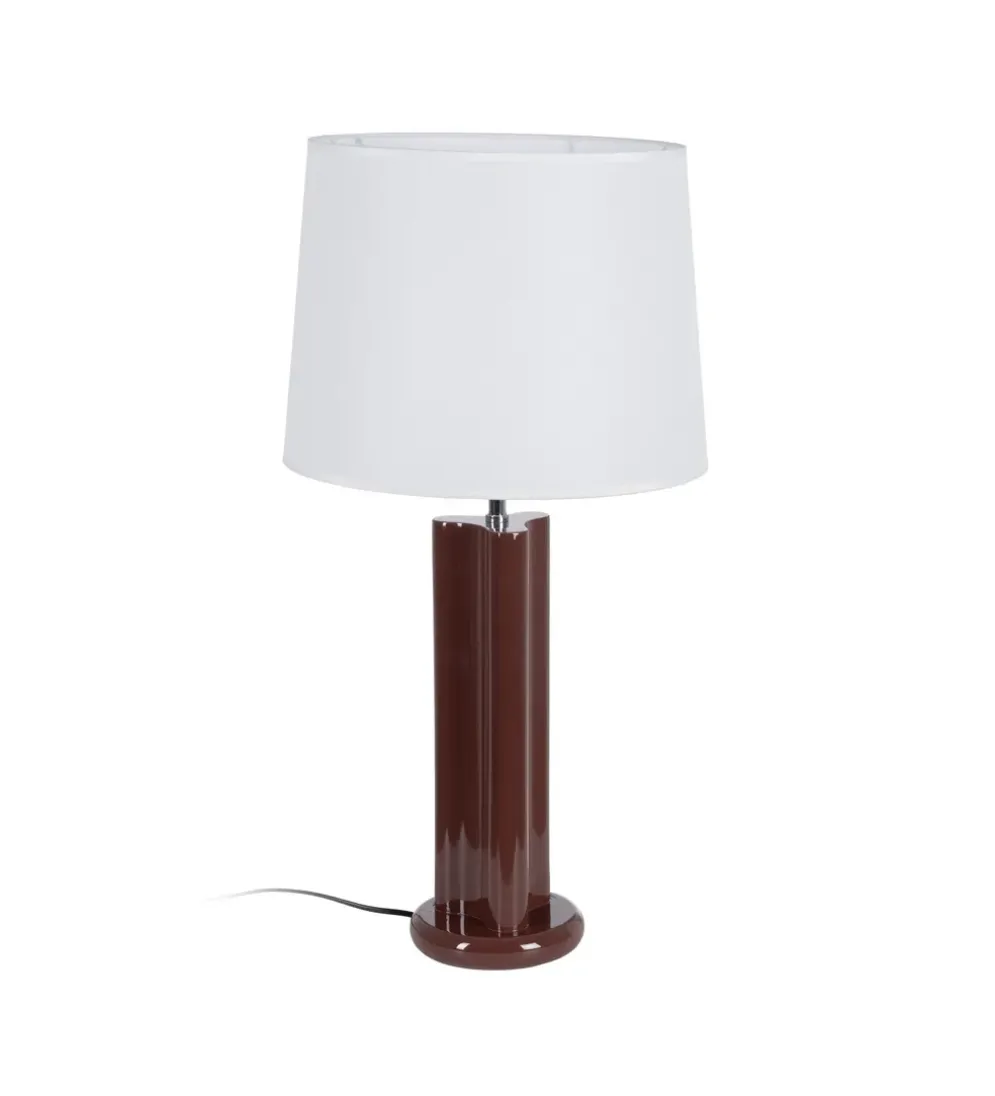Lampa stołowa LACADO granatowa