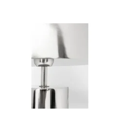 Lampa stołowa LOUNGRY 38 cm srebrna