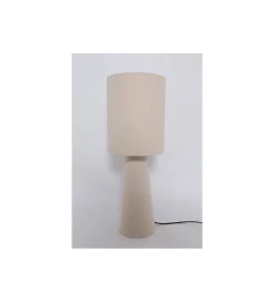Lampa stołowa MARLEEN 60 cm boucle beżowa