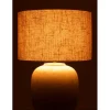 Lampa stołowa MIA 64 cm terrakota beżowa