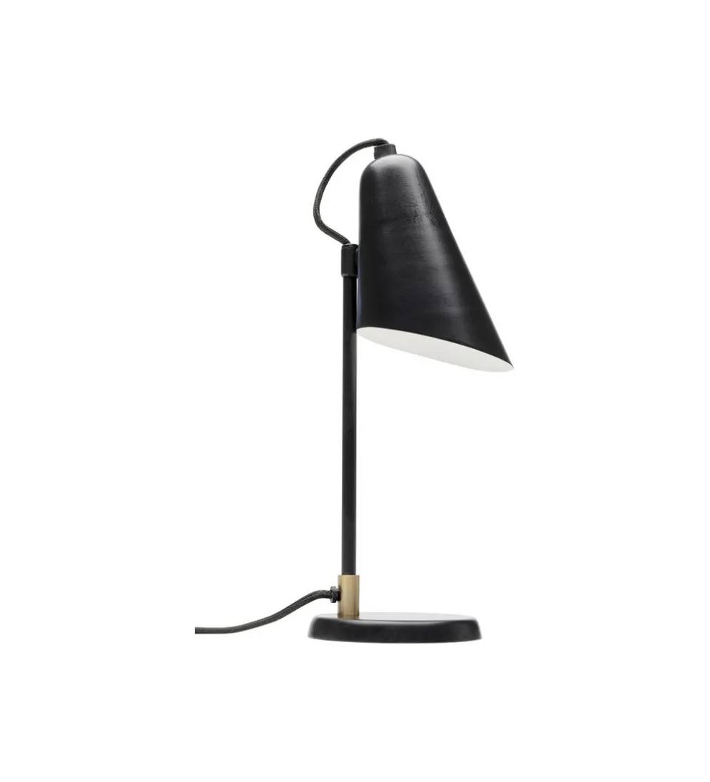 Lampa stołowa MIRA 32 cm czarna