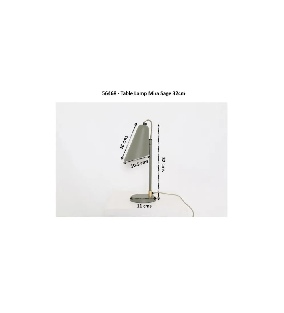 Lampa stołowa MIRA SAGE 32 cm