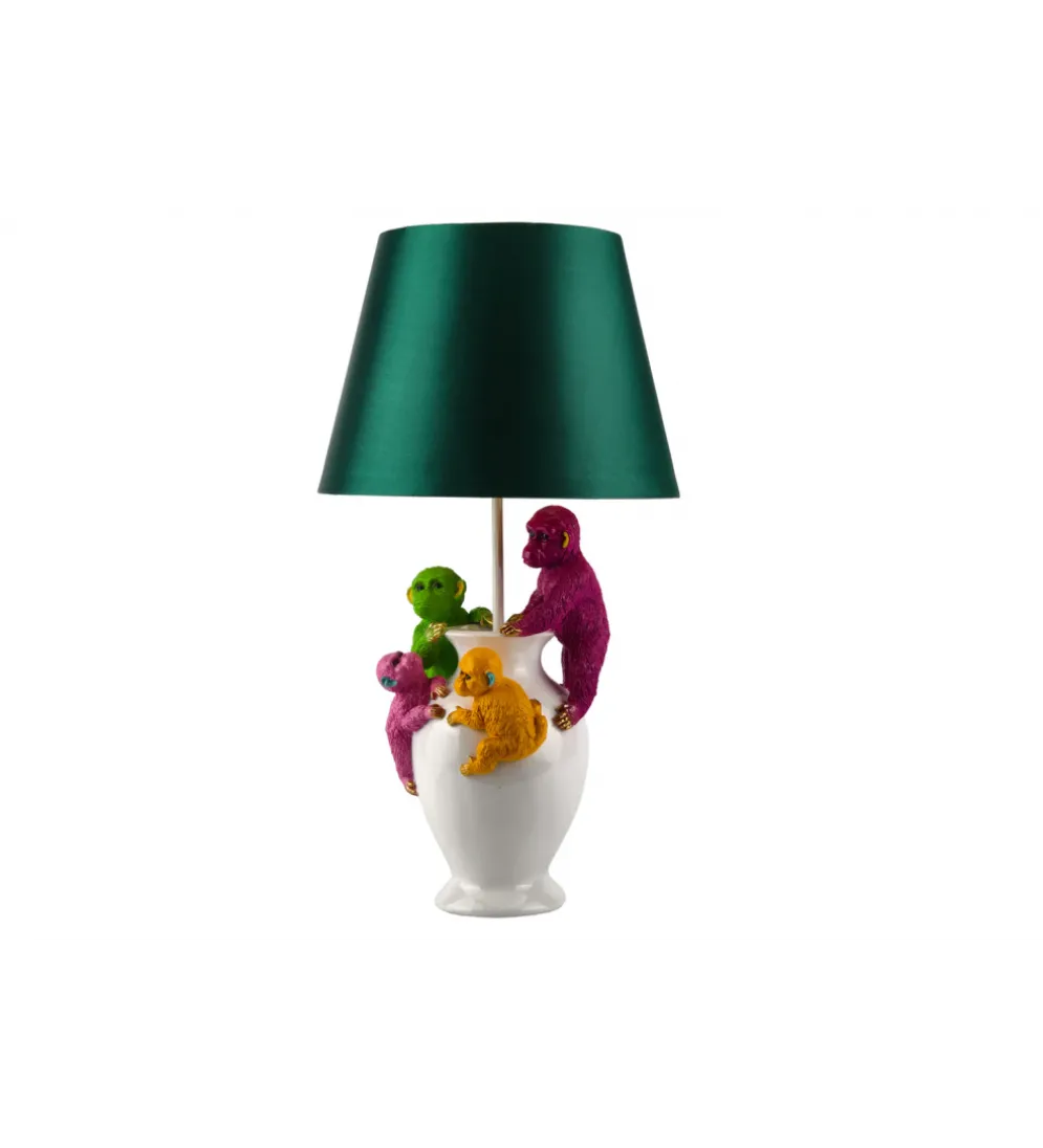 Lampa stołowa MONKEY 55 cm wielokolorowa