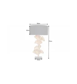 Lampa stołowa Morella 70 cm złota