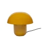 Lampa stołowa MUSHROOM 27 cm żółta