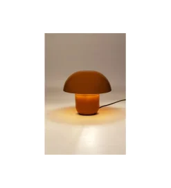 Lampa stołowa MUSHROOM 27 cm żółta