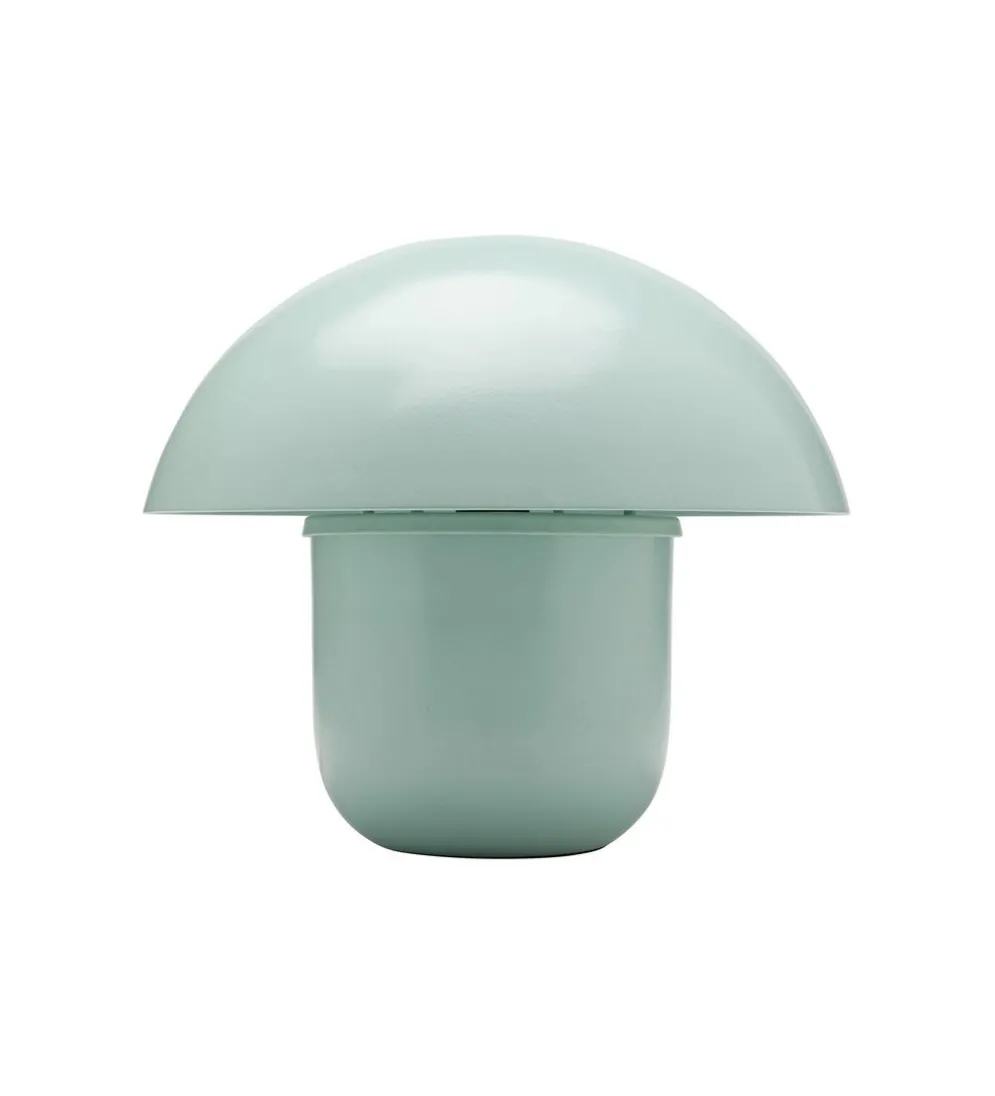 Lampa stołowa MUSHROOM 27 cm mat miętowy