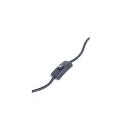 Lampa stołowa PANTERA 40 cm czarna