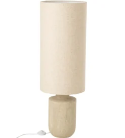 Lampa stołowa PEZANOK 104 cm szara