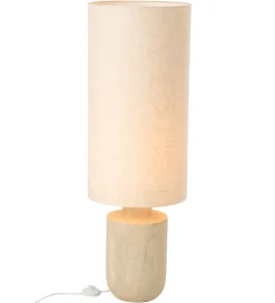 Lampa stołowa PEZANOK 104 cm szara