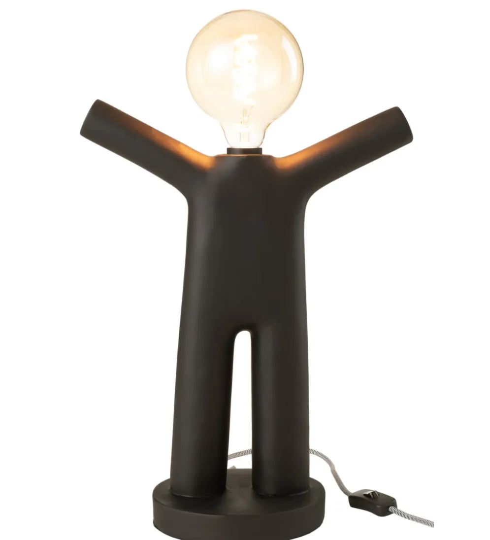 Lampa stołowa PTIT MAURICE 44 cm czarna