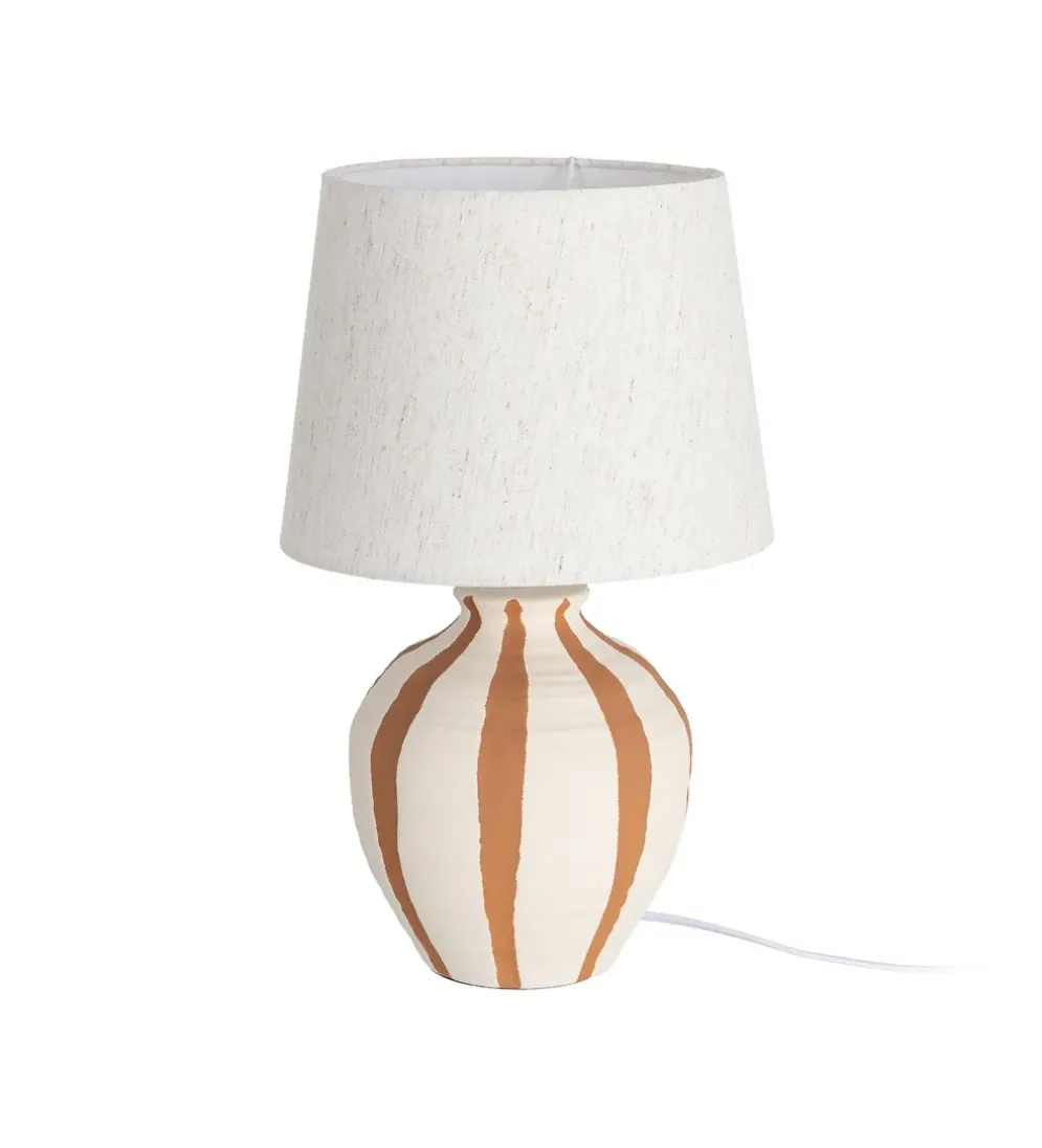Lampa stołowa RAYAS 41 cm ceramika