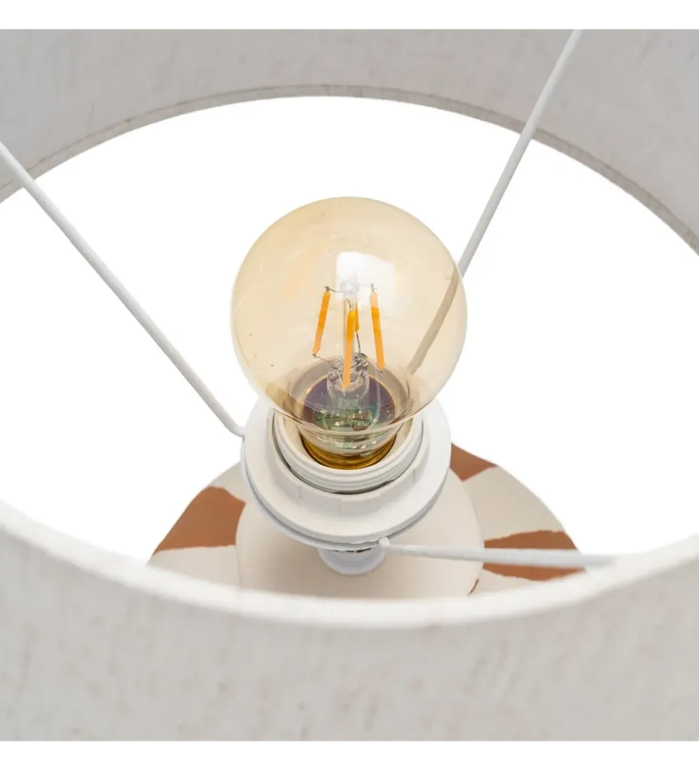 Lampa stołowa RAYAS 55 cm ceramika
