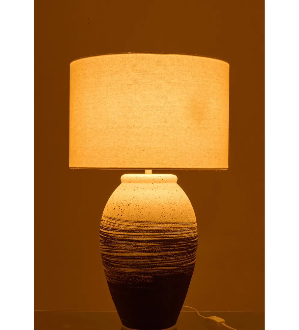 Lampa stołowa ROLPH 73 cm ceramika