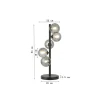 Lampa stołowa SCALA BALLS 54 cm czarna