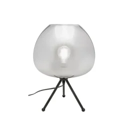 Lampa stołowa SPHERE 43 cm smoke
