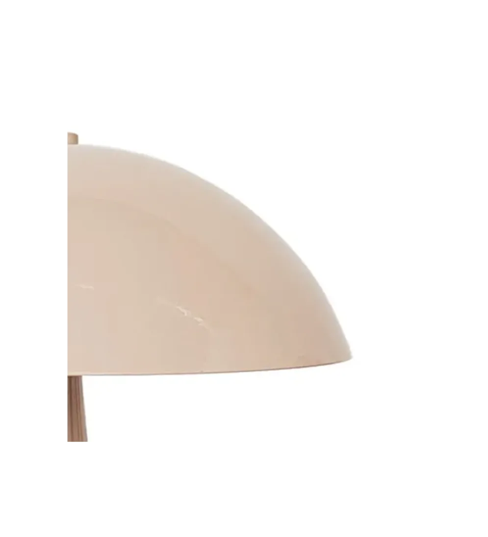 Lampa stołowa STUMIK 25 cm beżowa