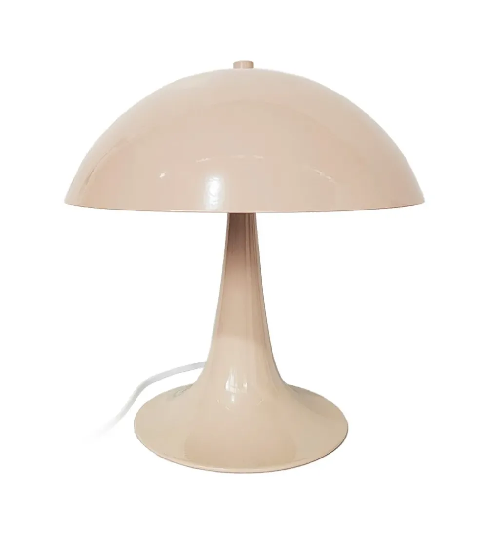 Lampa stołowa STUMIK 25 cm beżowa
