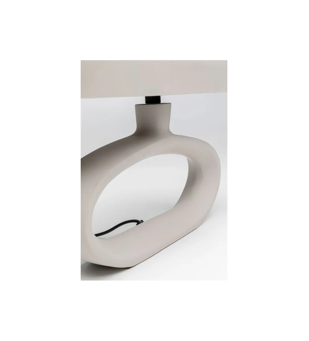 Lampa stołowa SUKI 26 cm beżowa