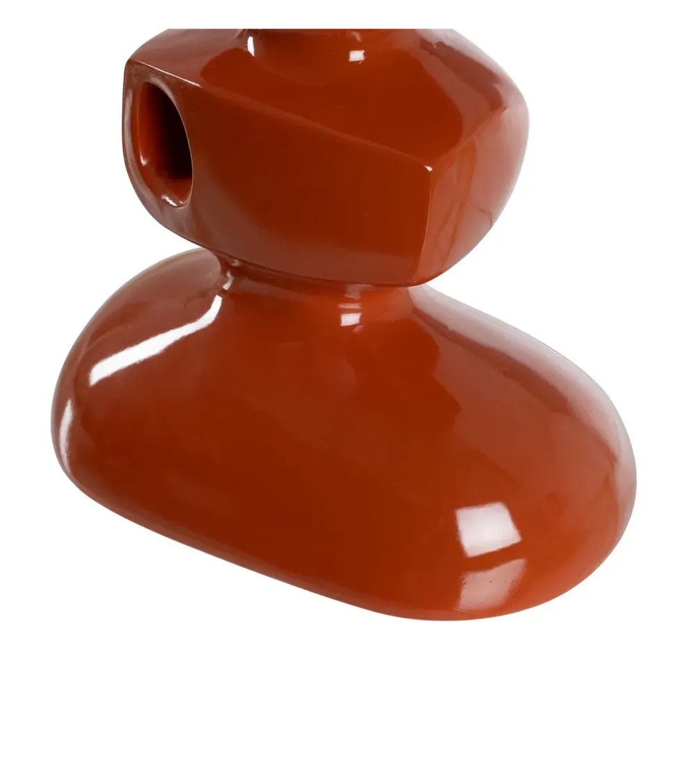 Lampa stołowa TERAY 78 cm terrakota